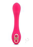 Nu Sensuelle Libi Flexible Rechargeable Silicone G-spot Vibrator - Deep Pink